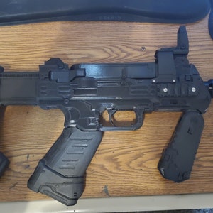 Download Spartan Airsoft SMG 3D Print Files Fan Art - Etsy