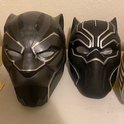 Black Panther Helmet Mask Halloween Costume Cosplay 521 - Etsy