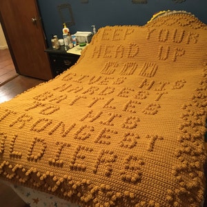 Pattern crochet blanket Brother #148