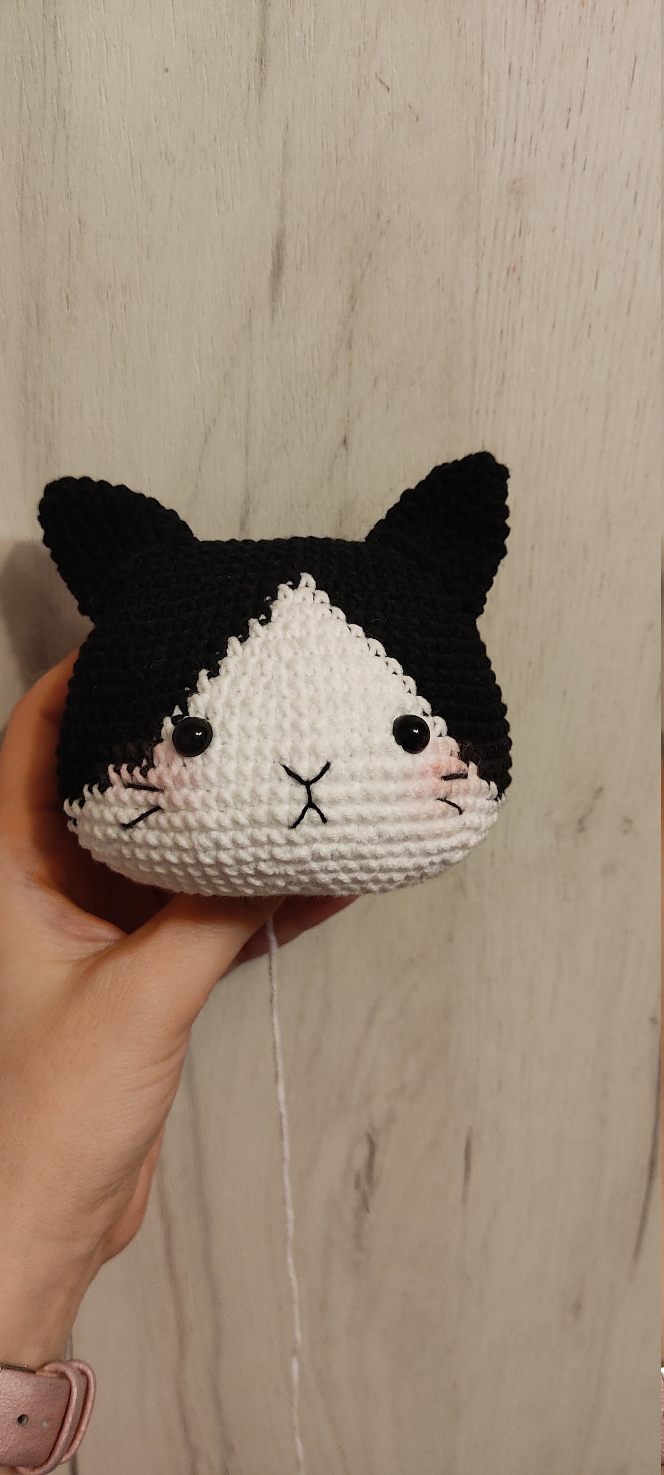 Digital Tuxedo Cat Crochet Pattern Instant Download DIY Etsy