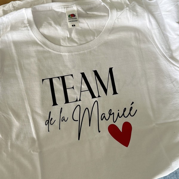 T-shirt Personnalisé "La Mariée - Appelez-moi Madame" — Pour EVJF, Team Mariée, Souvenirs - 5