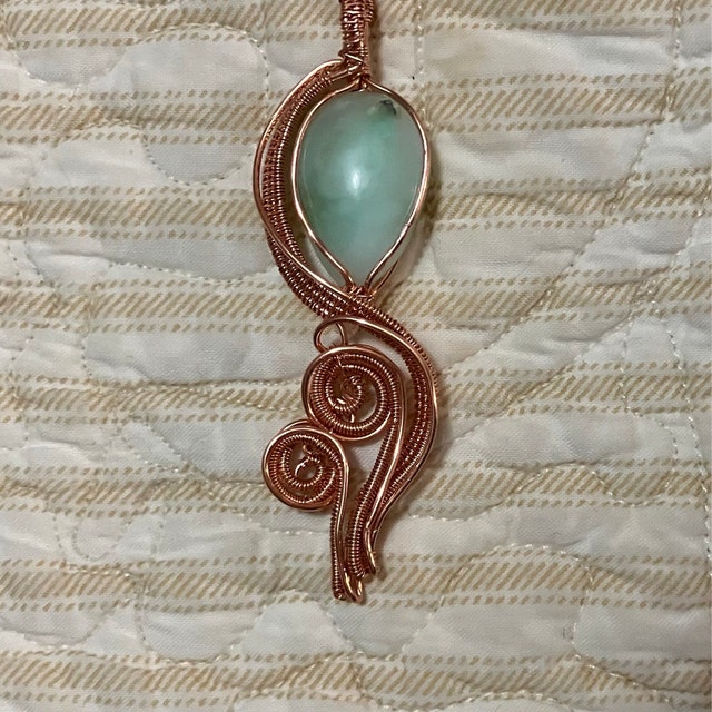 Wire Wrap Tutorial Dainty Pendant, Necklace Crystal DIY Jewelry