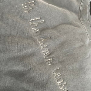 Roman Numerals Custom Embroidered Hoodie Couples Matching - Etsy