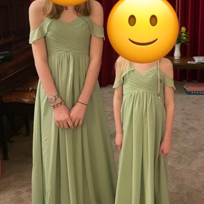 Simple Halter Floor-Length Junior Bridesmaid Gown Royal Blue