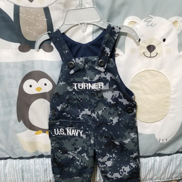 Military Inspired Kids Romper - Army, Marines, Air Force