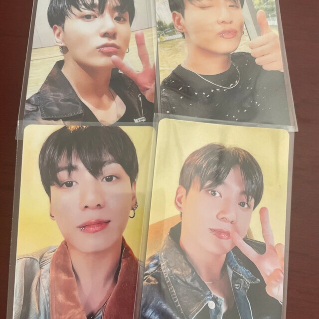 Jungkook YETIMALL Lucky Draw 포카 JK Golden Lucky Draw Photocard 