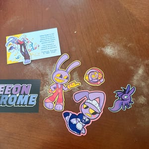 Jax Outfit Stickers | The Amazing Digital Circus Stickers - Etsy 日本