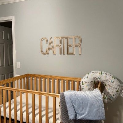 NAME Sign Custom Wood Name Sign Boys Room Name Sign Wooden Sign for ...