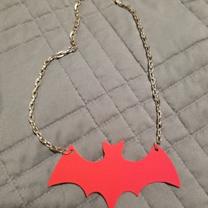Red bat best sale necklace