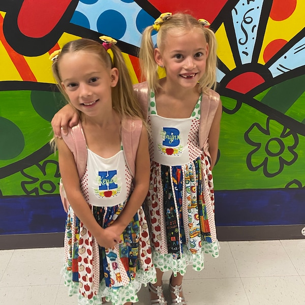 Kindergarten Dress, Kindergarten Outfit, First Day of Kindergarten ...
