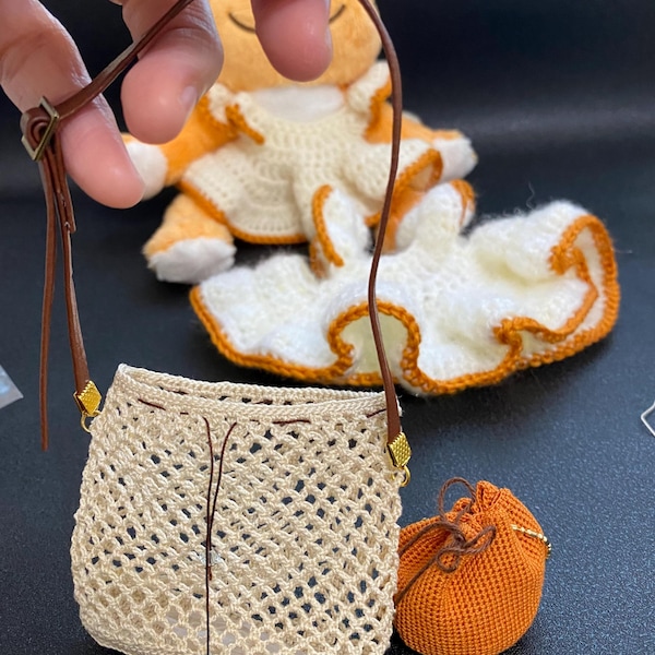 Crochet Raffia Market Tote