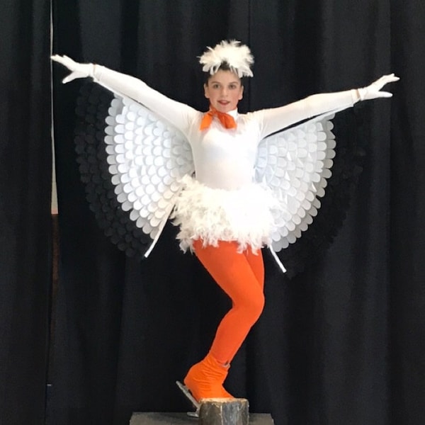 Seagull Wings // Seagull Costume / Theater Costume / Soft Flappable ...
