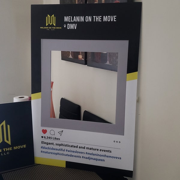 Custom Business Corporate Photo Booth Frame Prop Customized Item, Fast ...