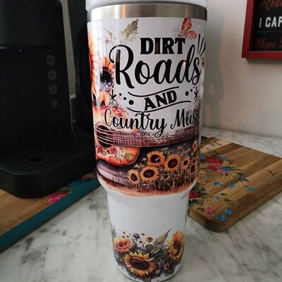 Highland Cow Leopard Print 20oz Insulated Tumbler. Can Also Be ...