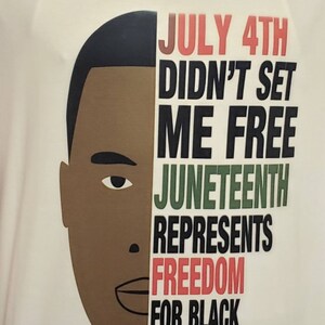 Download Juneteenth Svg July 4th Didn T Set Me Free Black Man Cut Etsy