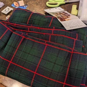 Traditional Scottish Sash M-Y Tartans Homespun Wool Blend - Etsy