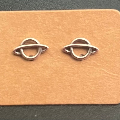 Scallop Shell Silver Earrings Dainty 925 Sterling Silver Stud Friction ...