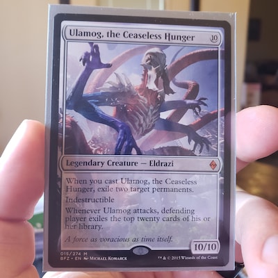 Eldrazi Ulamog EDH Deck Magic: The Gathering Commander Deck - Elite Eldrazi Ulamog  EDH, 100 Cards Ready To Play Mtg Eladamri