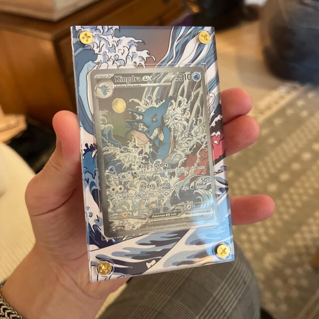 キングドラexプロモ｜ポケモンカード用拡張アートディスプレイケース