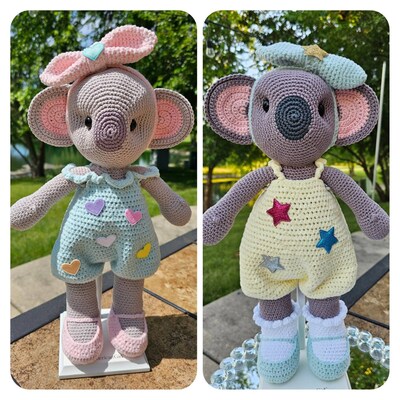 Crochet Pattern Realistic Bunny Rabbit Amigurumi English PDF Etsy