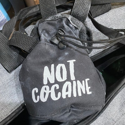 Chalk Bag, Not Cocaine - Etsy