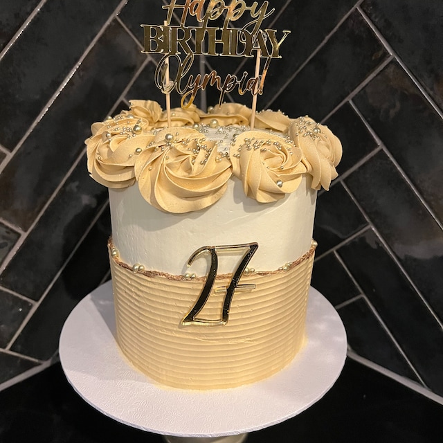 Cake topper Joyeux anniversaire et âge. Impression 3D - Brol d Olivier à  Agde