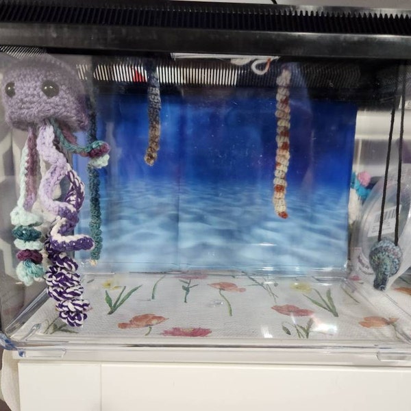 PDF Pattern Download Crochet Aquarium Amigurumi Aquarium Crochet