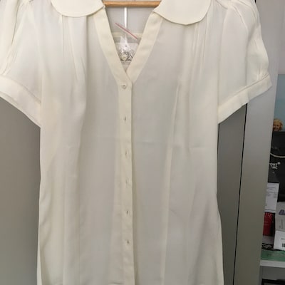 Judy Blouse in Cream by the Seamstress of Bloomsbury Authentic Vintage ...