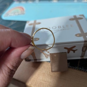 Customer photo, Stick of Butter Ring