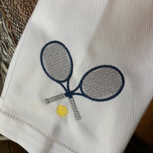 Tennis Rackets Machine Embroidery Design 4 Sizes - Etsy