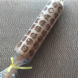 Rolling Pins SKULL WREATH Embossing Rolling Pin With SKULLS, Spooky, Death's-head, Halloween Sugar. Laser Engraved Dough Roller For Embossing Homemade Halloween Cookies By Algis Crafts In | Whizz Laser Cut Wooden Rolling