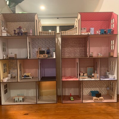 Standard Miniature Room Backdrop Dollhouse Room Box Doll - Etsy