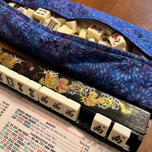 Mahjong Rack and Tile Storage Bag Set, Lined S076 - Etsy