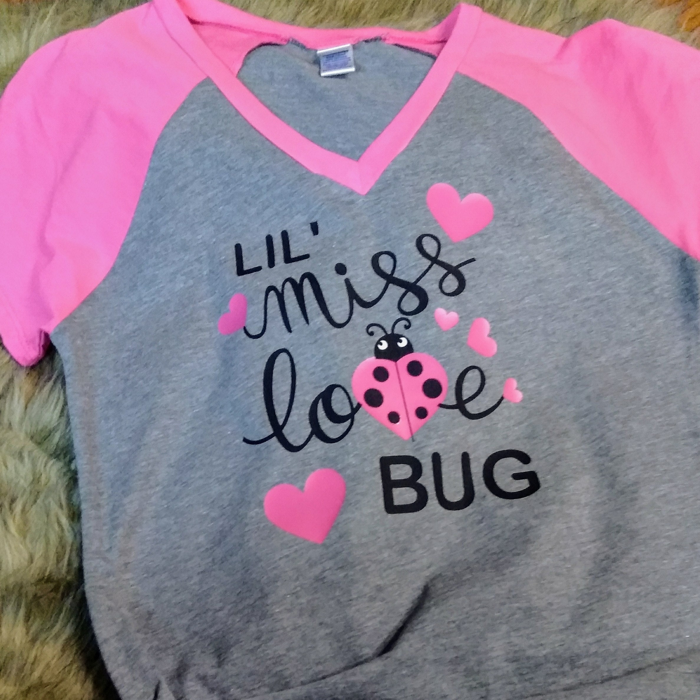 Download Lil' Miss Love Bug SVG Saying for Girls, Valentine's Day ...