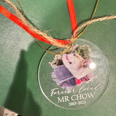 25th Anniversary Gift, 25th Anniversary Ornament With Name & Date