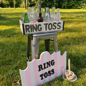 Custom Sizes Available 6 Ring Toss/ Bottle Toss Throwing Rings Rings Only  FREE SHIPPING 