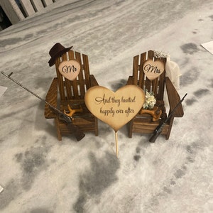 Deer Wedding Cake Topper-hunting Wedding Cake Topper-deer - Etsy