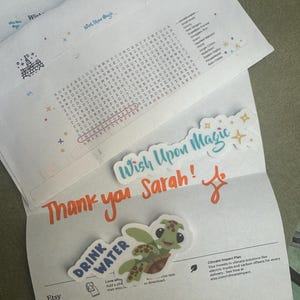 Sarah added a photo of their purchase