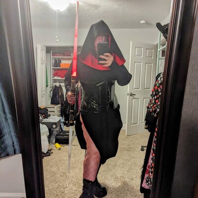 Goth Viking Queen Wedding Dress With Sleeves Unique Faux Fur Trimmed ...