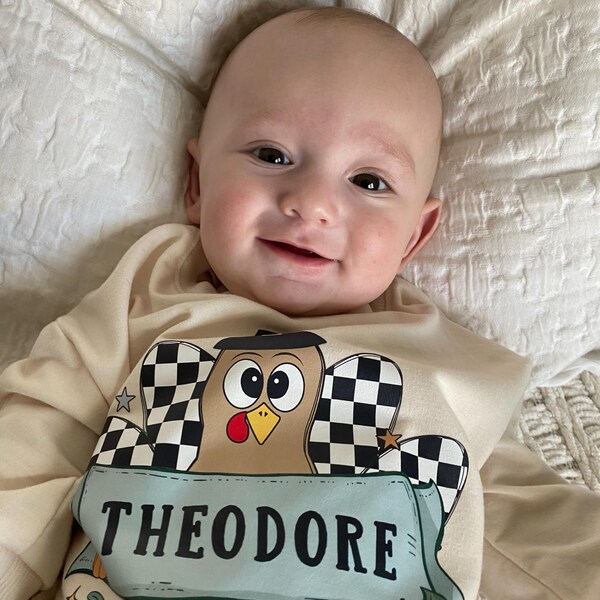 Daddy's Boy Mommy's Joy Romper main image 0