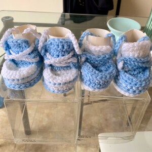 How to Crochet My Easy Converse Style Slippers Patterns Newborn to UK Size 4 Half Sizes Included Etsy