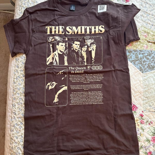 Mr Smiths Maglietta Uomo Regalo Musica Band In Cotone Organico - 2