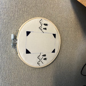 Instax Photo Frame Pattern PDF Download Only Embroidered - Etsy