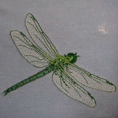 DRAGONFLY 1 Natures Pals Machine Embroidery Design by Sue Box in 2 ...