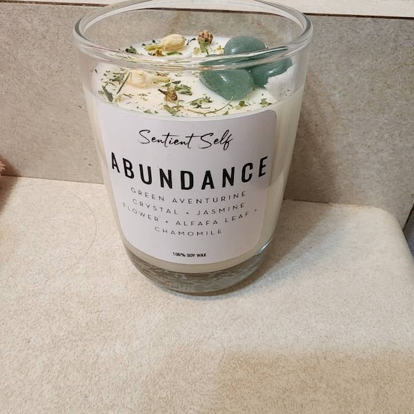 Herbal Intention Candles | Scented Intention Candle | Intention Candle ...
