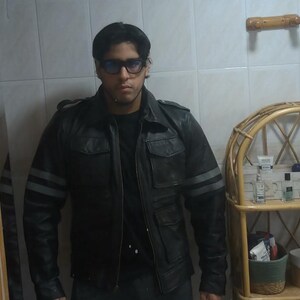 Leon S. Kennedy Resident Evil 6 Leather Jacket – RE6 Black Biker