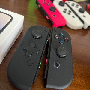 Custom Playstation 4 PS4 Themed Nintendo Switch Joy con Joycon Controllers Etsy UK
