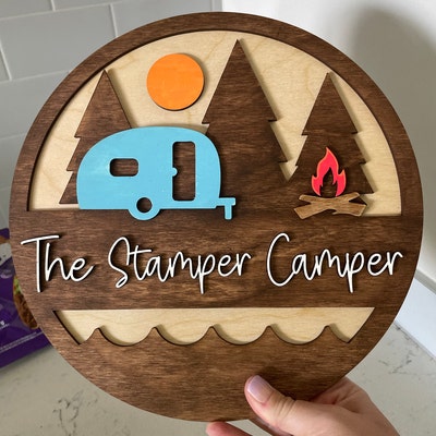 Personalized Camper Decor Camping Sign RV Decor - Etsy