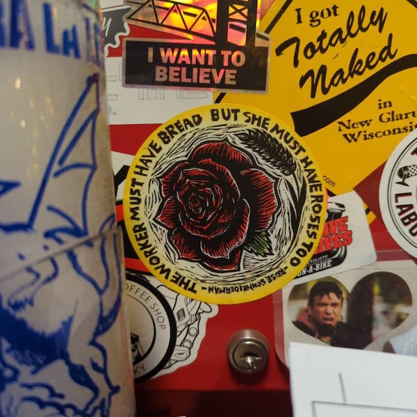 Stickers for Laptops - Workers Rights Labor Movement Social Justice ...