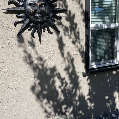 Black Large Metal Wall Art / Large Iron Wall Decor / Scrolled - Etsy